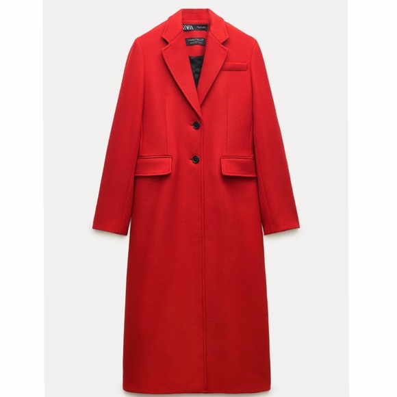 Zara Jackets & Blazers - ZARA FITTED WOOL COAT ZW Collection